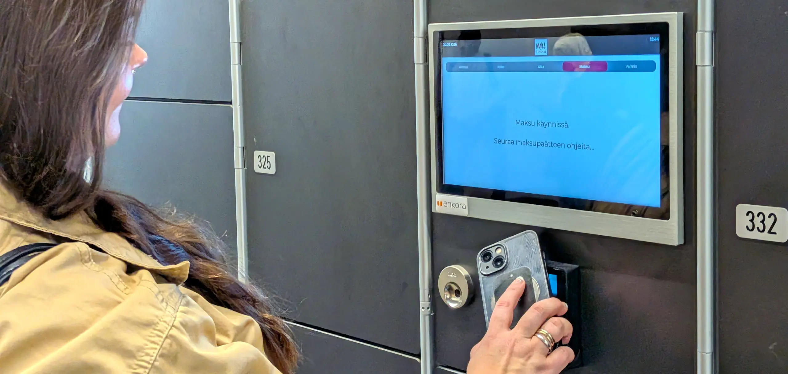 Enkoran älylukitusjärjestelmä Triplassa